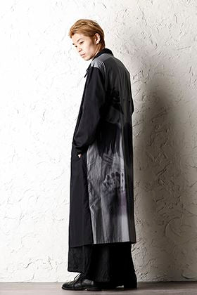 Yohji Yamamoto - ヨウジヤマモト 20-21AW UCHIDA Print Shirt Coat Style
