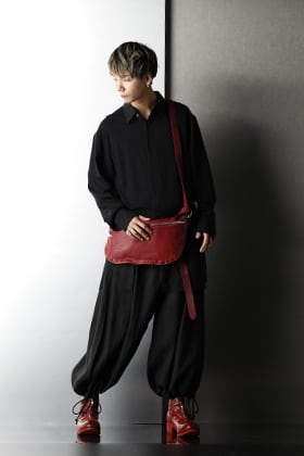 Ground Y & GUIDI Black x Red Color styling