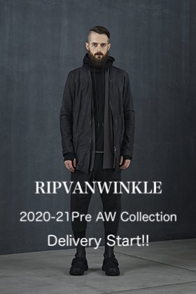 RIPVANWINKLE 2020-21 Pre AW Collection Delivery Start!!