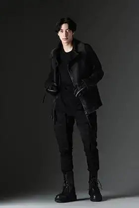 JULIUS × D.HYGEN 2023-24AW All-Black Winter Style