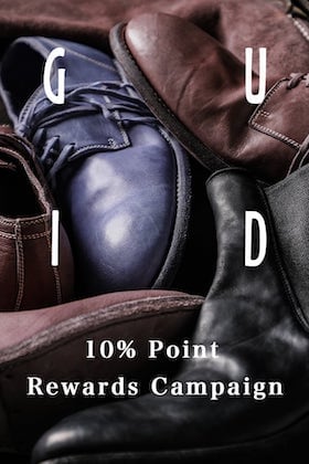 GUIDI 10% Point Rewards Campaign open!