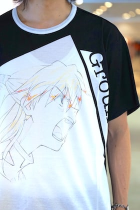 Ground Y [ EVA Asuka Graphic T ] Styling