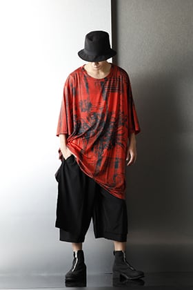 .Logy kyoto Ground Y 20-21AW Jumbo Cut Sew Short Styling