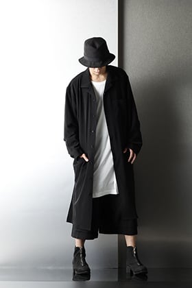 .Logy kyoto Ground Y 20-21AW No Fixing Long Shirt Styling