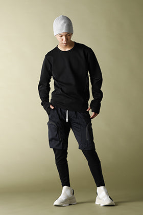 .LOGY kyoto RIPVANWINKLE【SHORTS LAYERD】VELOCITY L/S SHIRT STYLING!