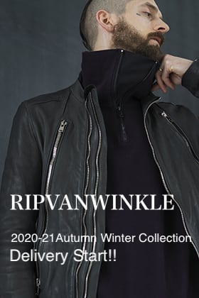 RIPVANWINKLE 2020-21 Autumn Winter Collection Delivery Start!!