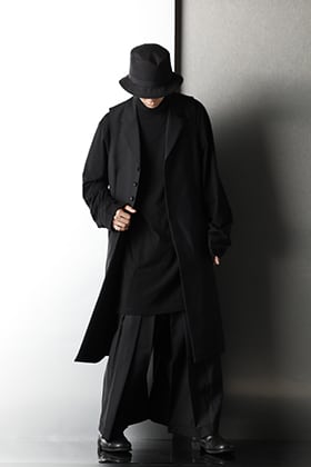 Ground Y Single long vest & Big turtle Combination Styling