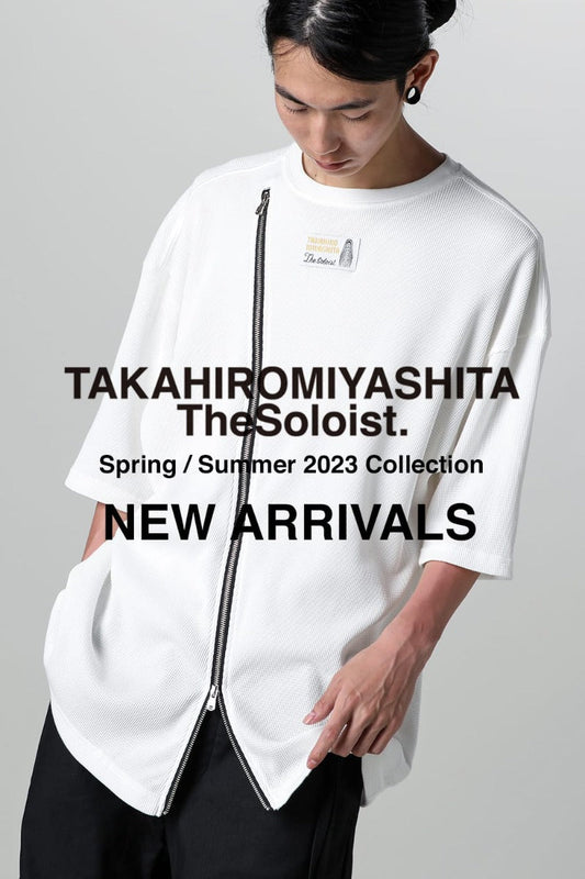 [入荷情報] TAKAHIROMIYASHITATheSoloist. 2023SSコレクションより新作Tシャツが入荷！