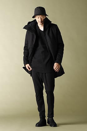 NOMEN NESCIO Winter Coat & Sweat Pants Styling