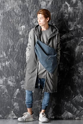 Boris Bidjan Saberi 20-21AW Faded Dark Gray x Faded Synth Blue Style