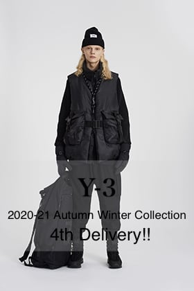 Y-3 2020-21AW Collection 4th Delivery!!