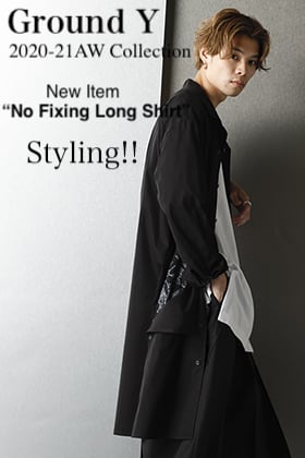 Ground Y 2020-21AW New Item Shirt Styling