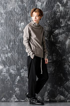 individual sentiments 20-21AW Medium Jersey Bottle Neck T-Shirts Style