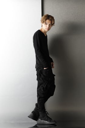 JULIUS 2020-21AW GAS MASK CARGO PANTS Styling