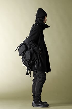20AW ザ ヴィリジアン "メルトンハイネックコート" All BLACK Styling!!