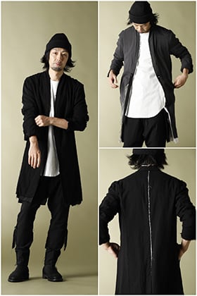 20-21AW ASKYY【LAYERED LONG JACKET】3 color Styling!!