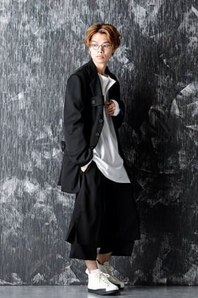 Yohji Yamamoto 20-21AW Wrinkled Gabardine Reversible Jacket Style