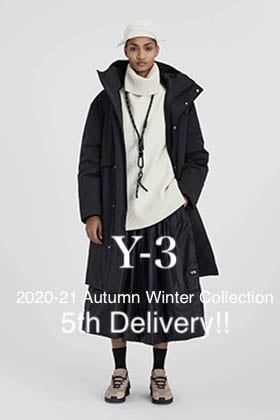 Y-3 2020-21AW Collection 5th Delivery!!