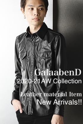 GalaabenD 2020-21AW Leather material Item New Arrivals!!