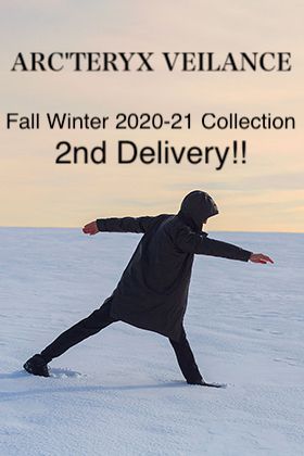 アークテリクス ヴェイランス（ARC'TERYX VEILANCE） Fall Winter 2020-21 コレクション 新作入荷のお知らせ!!