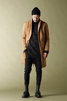 .LOGY kyoto RIPVANWINKLE 20AW【TECK COAT】SLIM EASY PANTS STYLE!