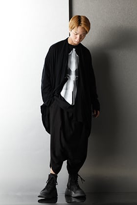 JULIUS 2020-21AW Black Loose silhouette Styling