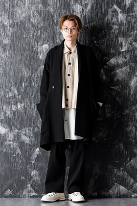 JAN-JAN VAN ESSCHE 20-21AW Short Jacket and Long Coat Layered Style
