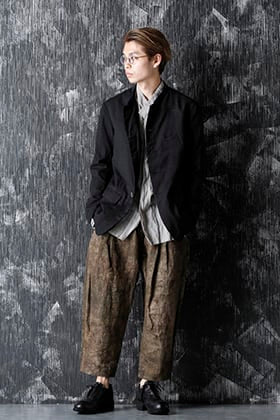 ZIGGY CHEN 20-21AW Virgin Wool Silk 5B JACKET Style