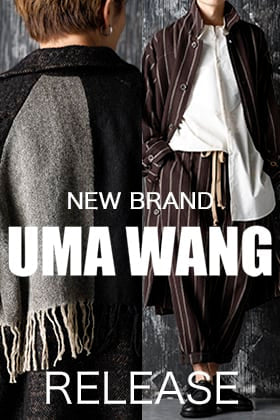New Brand UMA WANG 20-21AW New Arrival!