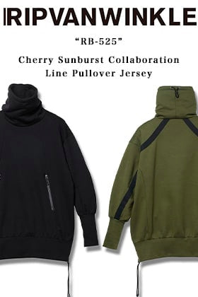 [スタッフコラム] RIPVANWINKLE 23-24AW アイテム紹介 Cherry Sunburst コラボレーション ラインプルオーバージャージー