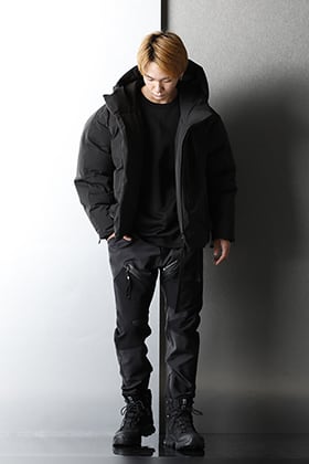 The viridi-anne 20AW All Black Winter styling.