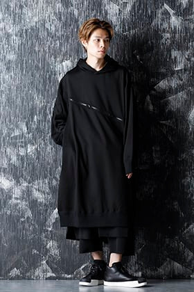 B Yohji Yamamoto 20-21AW Zip Long Hoodie Style