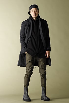 NOMEN NESCIO 20-21AW【HOODED SWEATER】SLIM EASY PANTS STYLE