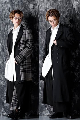 Yohji Yamamoto 20-21AW Reversible Tweed Jacket Style