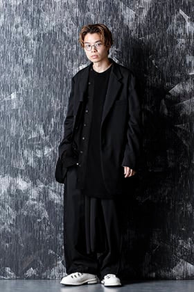20-21AW Wrinkled Gabardine Reversible Jacket style