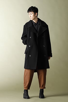Ground Y Big pea coat 2color STYLE!!