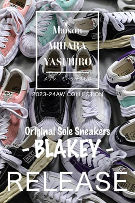 [Arrival information] Maison MIHARAYASUHIRO Original Sole Sneakers "BLAKEY" are now available!