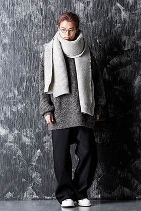 O project 20-21AW Knit On Knit Style