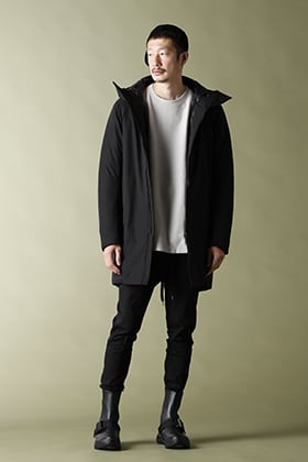 .LOGY Kyoto アタッチメント（ATTACHMENT）フーデッドダウンコート スタイル!!
