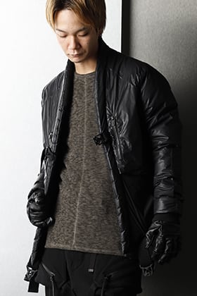 D.HYGEN 20-21AW Nylon down Bomber jacket Styling