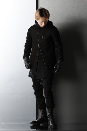 D.HYGEN - ディーハイゲン Destroy Deer skin Hooded jacket Style