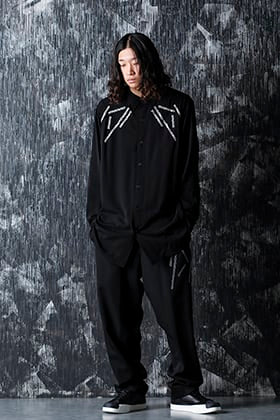Yohji Yamamoto 21SS Embroidery Design Style