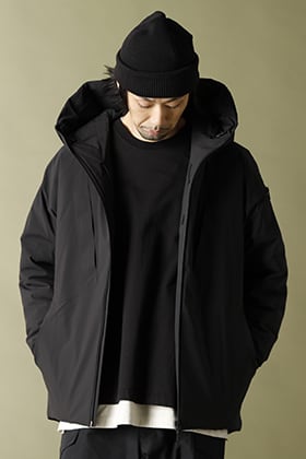 .LOGY Kyoto 20-21AW ATTACHMENT Hooded half coat Style