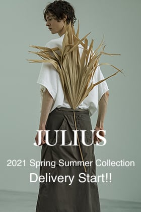 JULIUS 2021 Spring Summer Collection Delivery Start!!