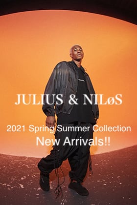 JULIUS & NILøS 2021SS Collection New Arrivals!!