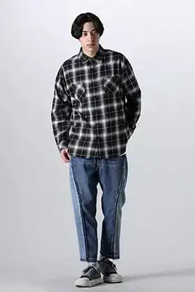 Rafu × 1691 Brand Mix Check Shirt Coordination No.2!