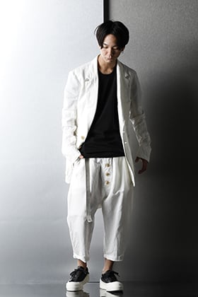 nude:masahiko maruyama - ヌード マサヒコマルヤマ 21SS Monotone color Styling