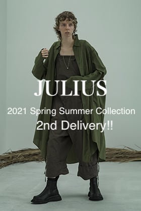 JULIUS - ユリウス 2021SS Collection 2nd Delivery!!