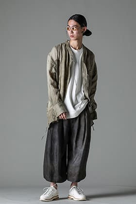 ZIGGY CHEN 23SS リラックスストリングシャツスタイル