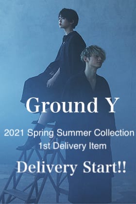 Ground Y 2021SS Collection 1st delivery start!!